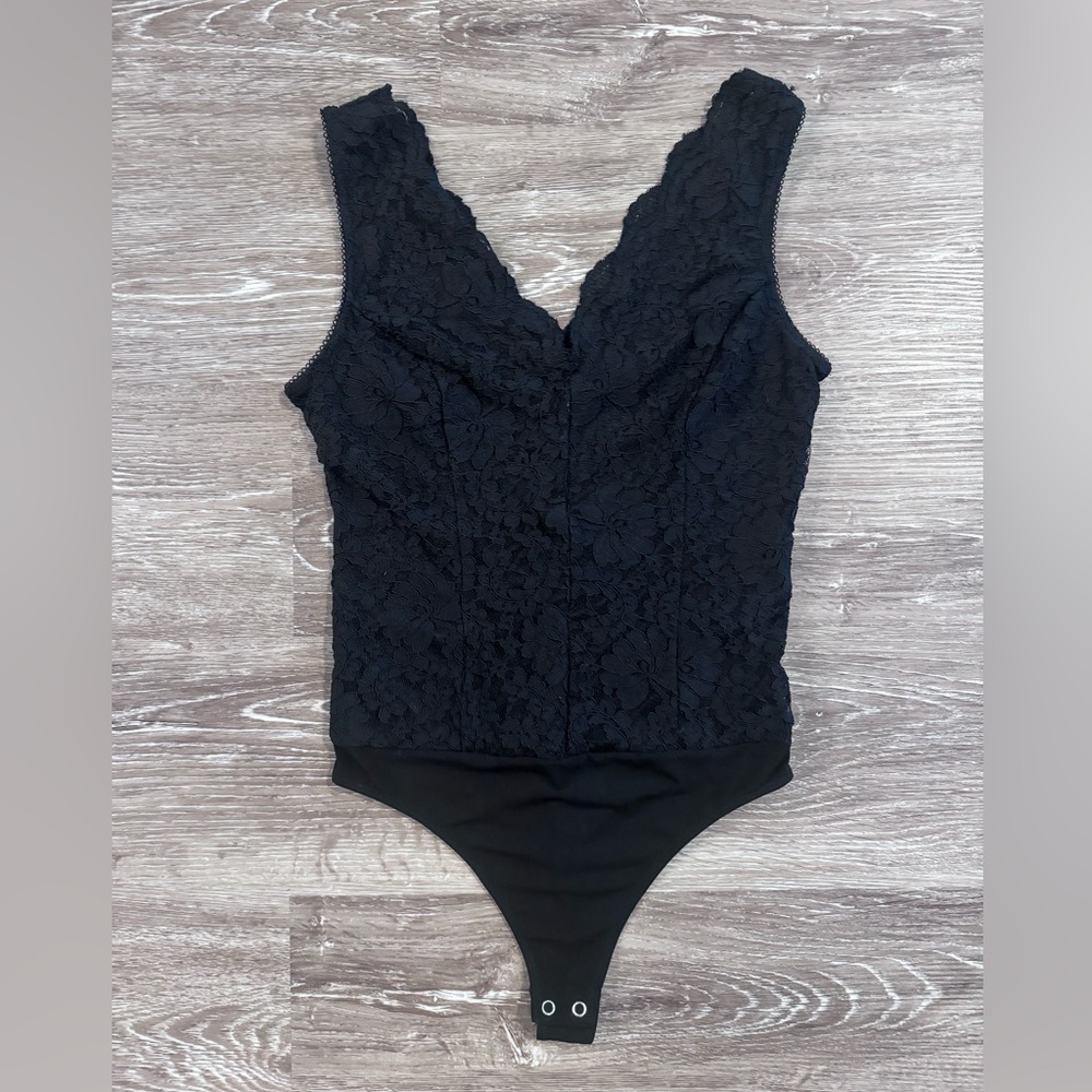 Express lace bodysuit